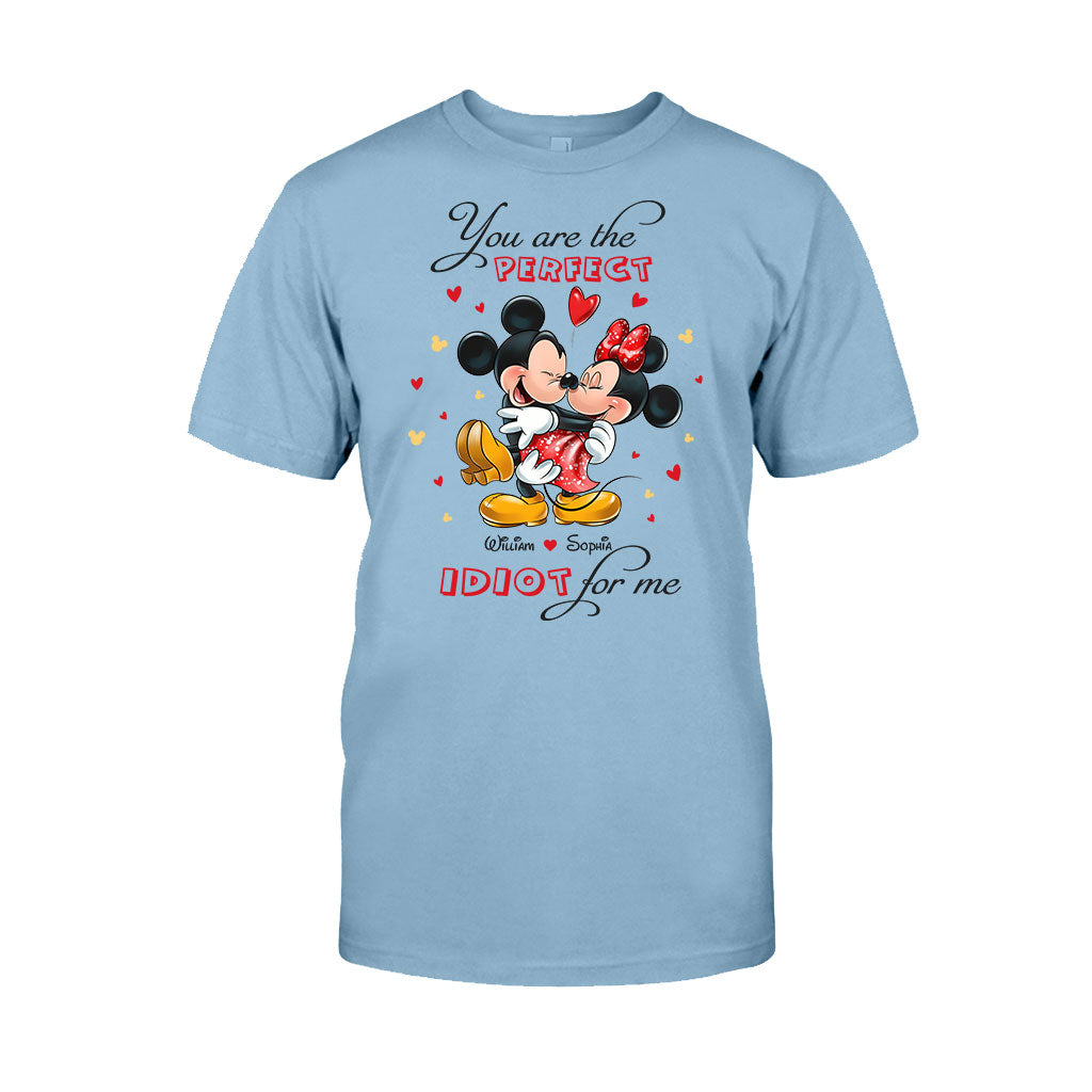 Perfect Idiot - Personalized Couple Mouse T-shirt and Hoodie