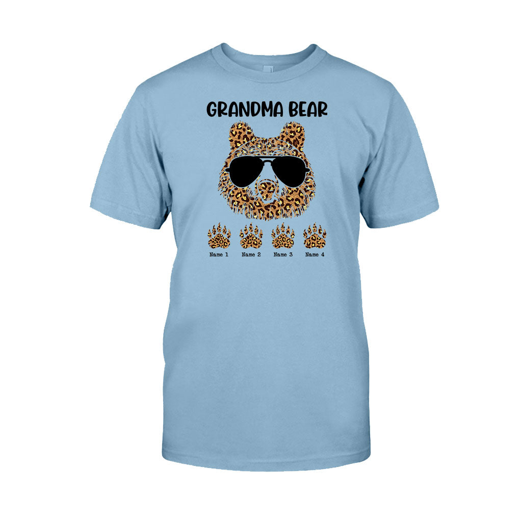 Grandma Bear - Personalized Grandma T-shirt and Hoodie