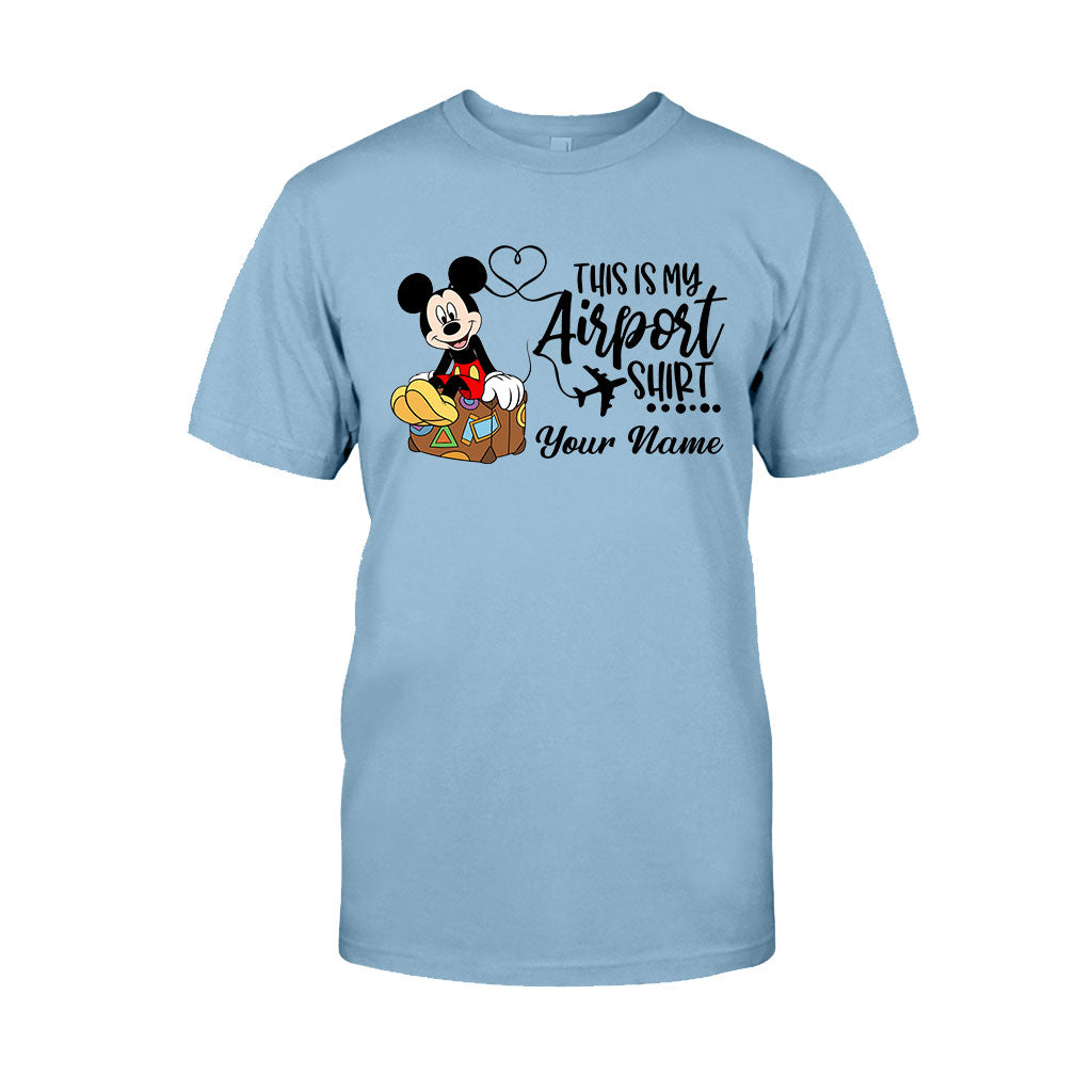 This Is My Airport Shirt - Personalized Mouse T-shirt and Hoodie