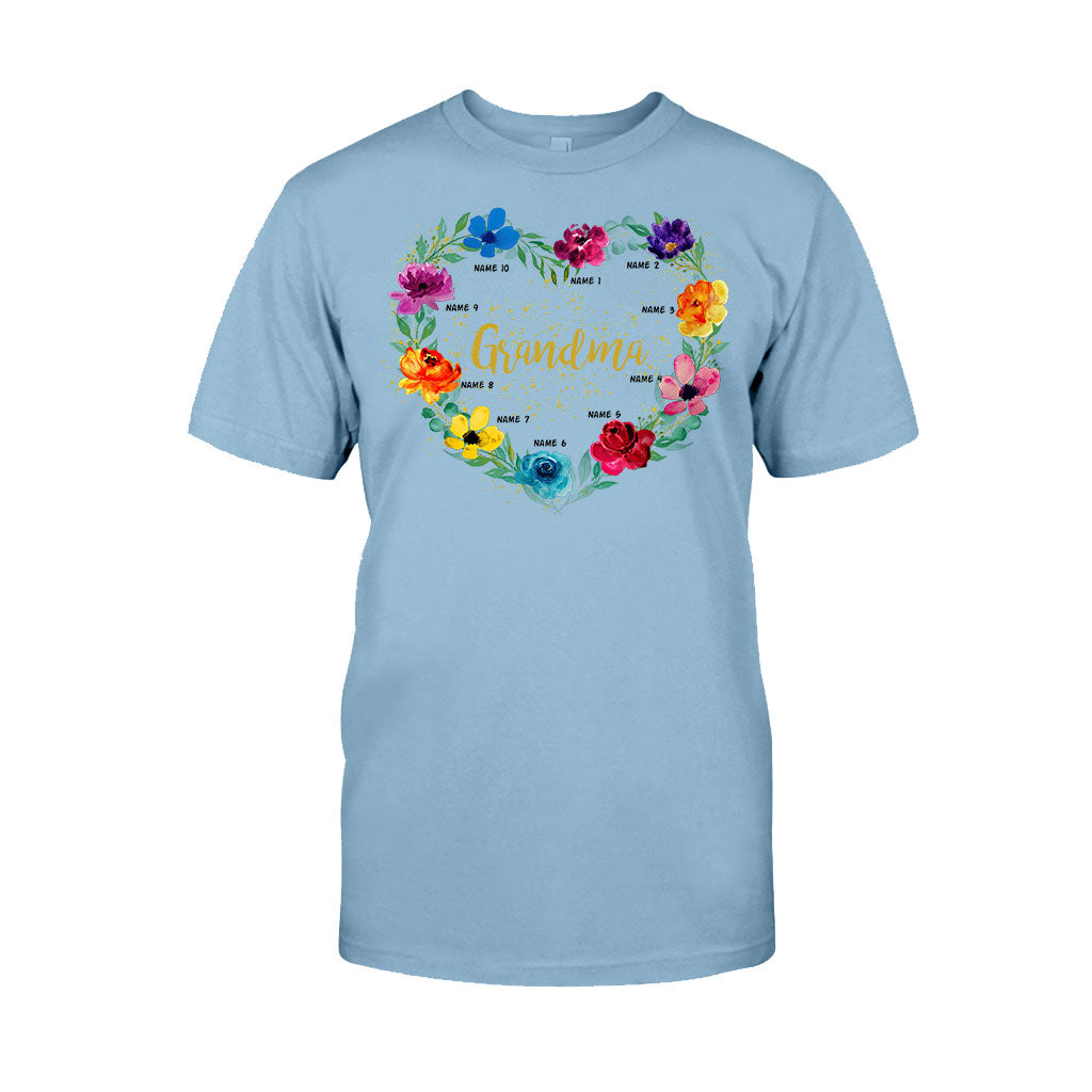 Grandma - Personalized Grandma T-shirt and Hoodie
