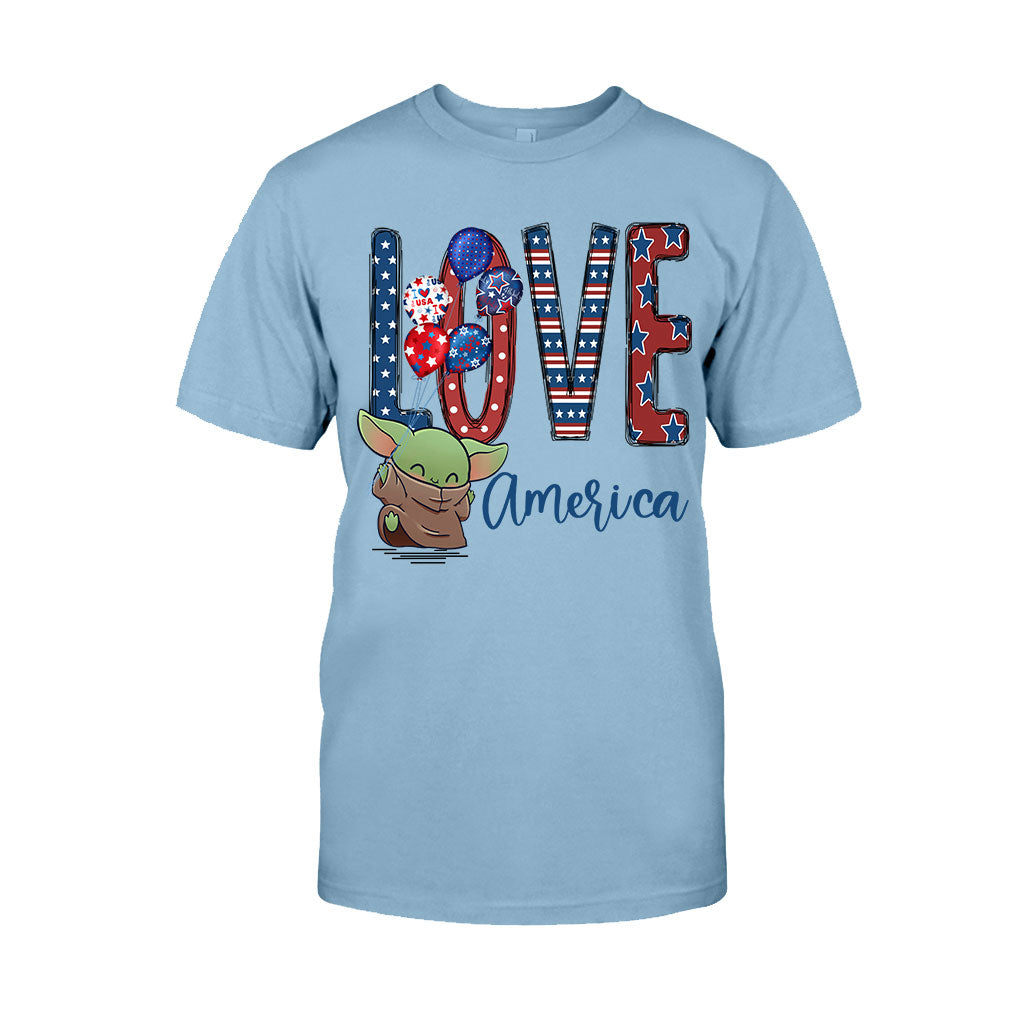 Love - Independence Day The Force T-shirt and Hoodie