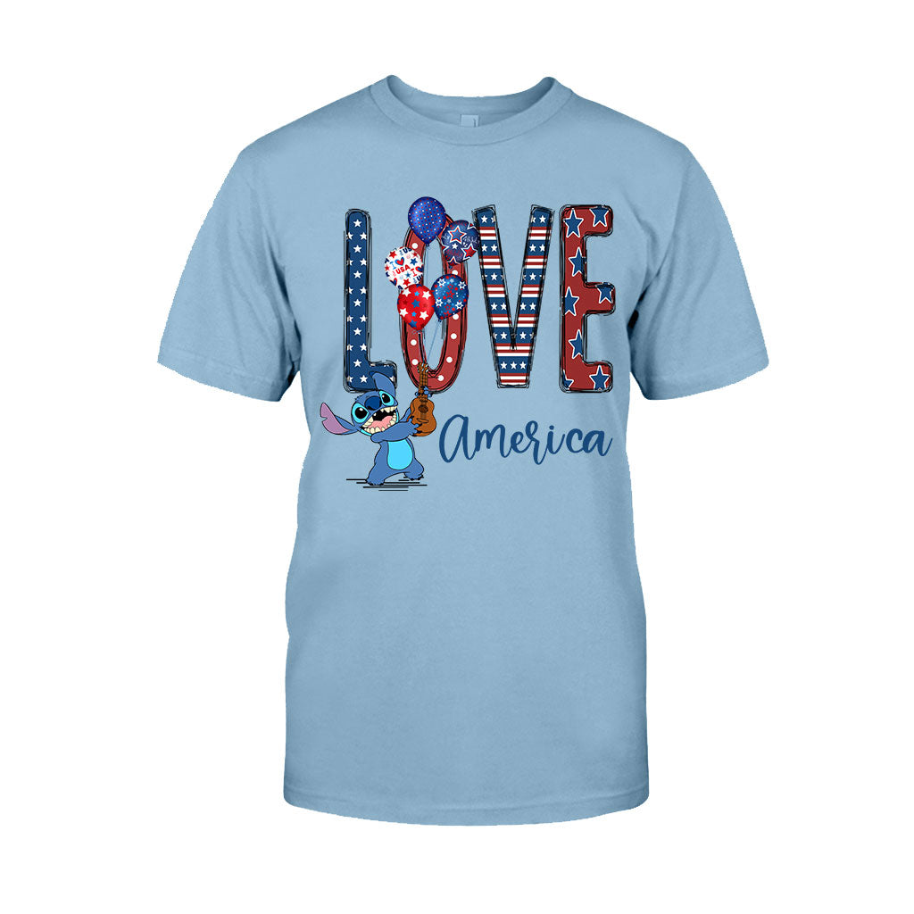 Love - Independence Day Ohana T-shirt and Hoodie
