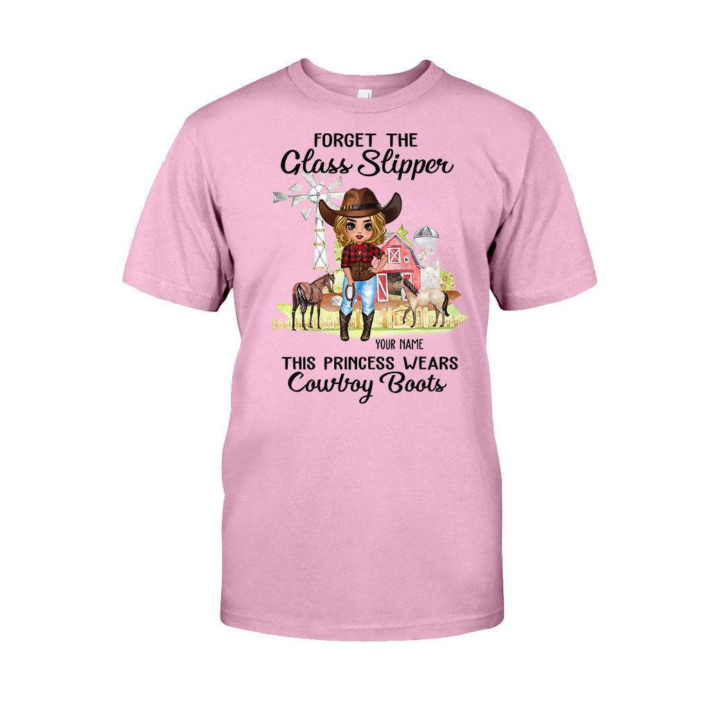 This Princess Wears Cowboy Boots - Personalized Horse T-shirt and Hoodie