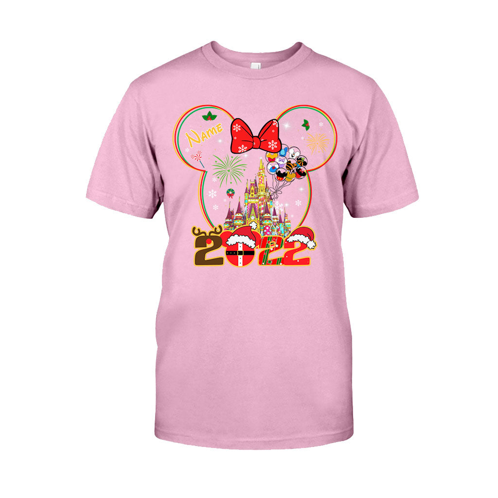 Merry Christmas - Personalized Christmas Mouse T-shirt and Hoodie
