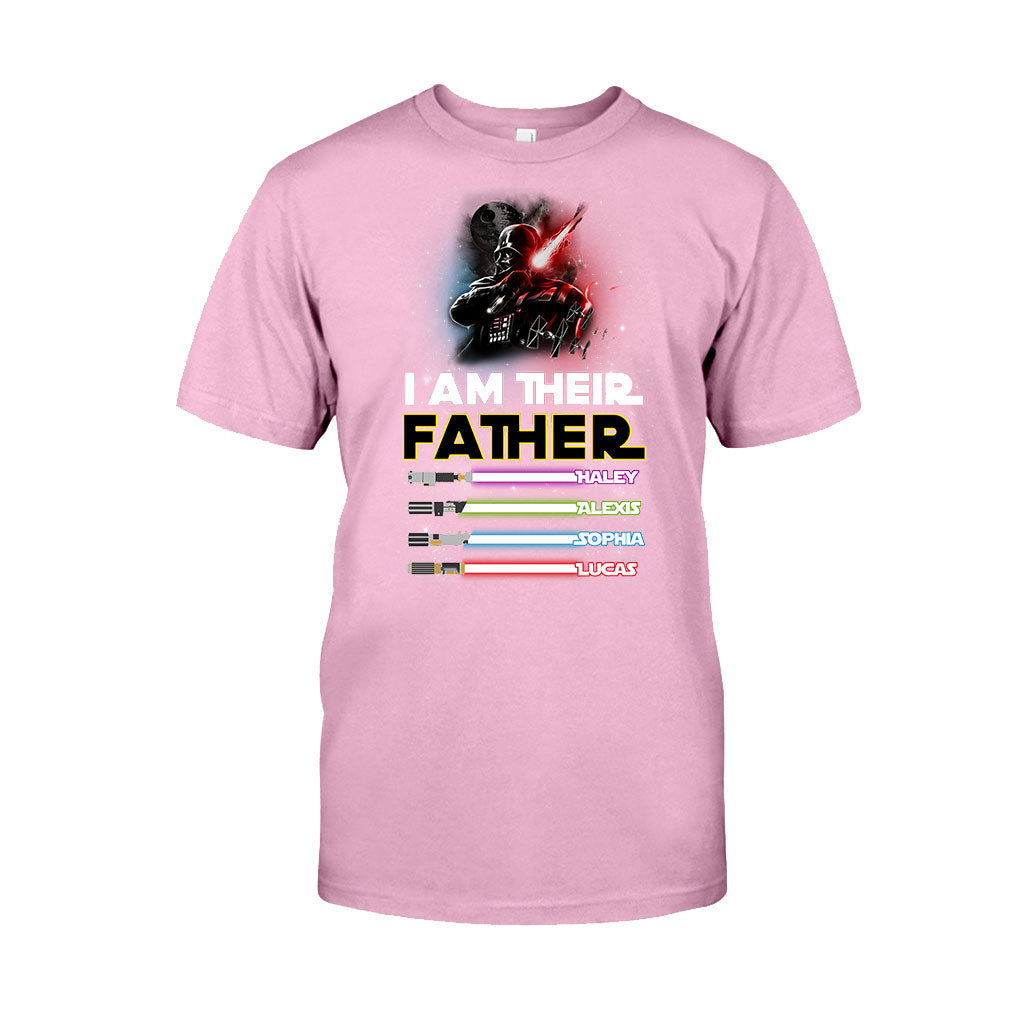 I Am Their Father - Personalized Gift For Father The Force T-shirt and Hoodie