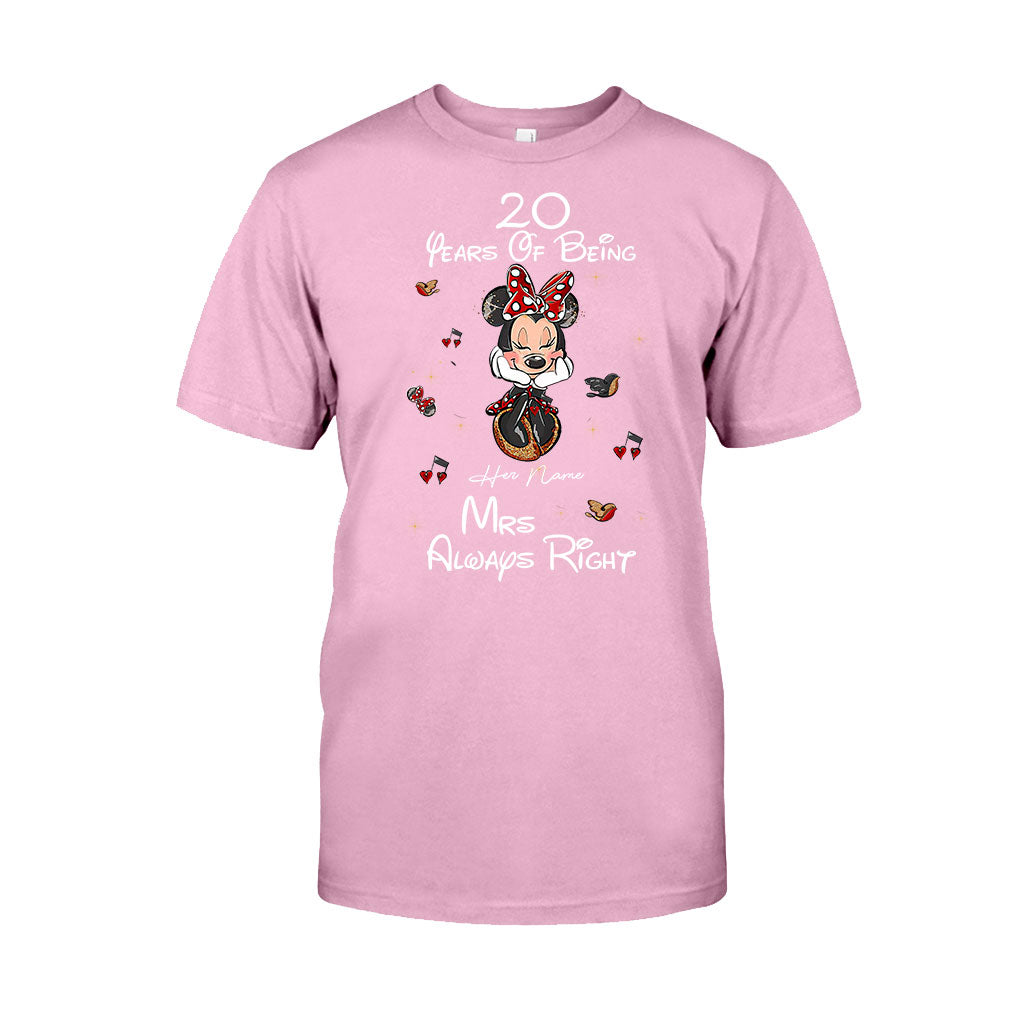 Always Right - Personalized Mouse T-shirt and Hoodie