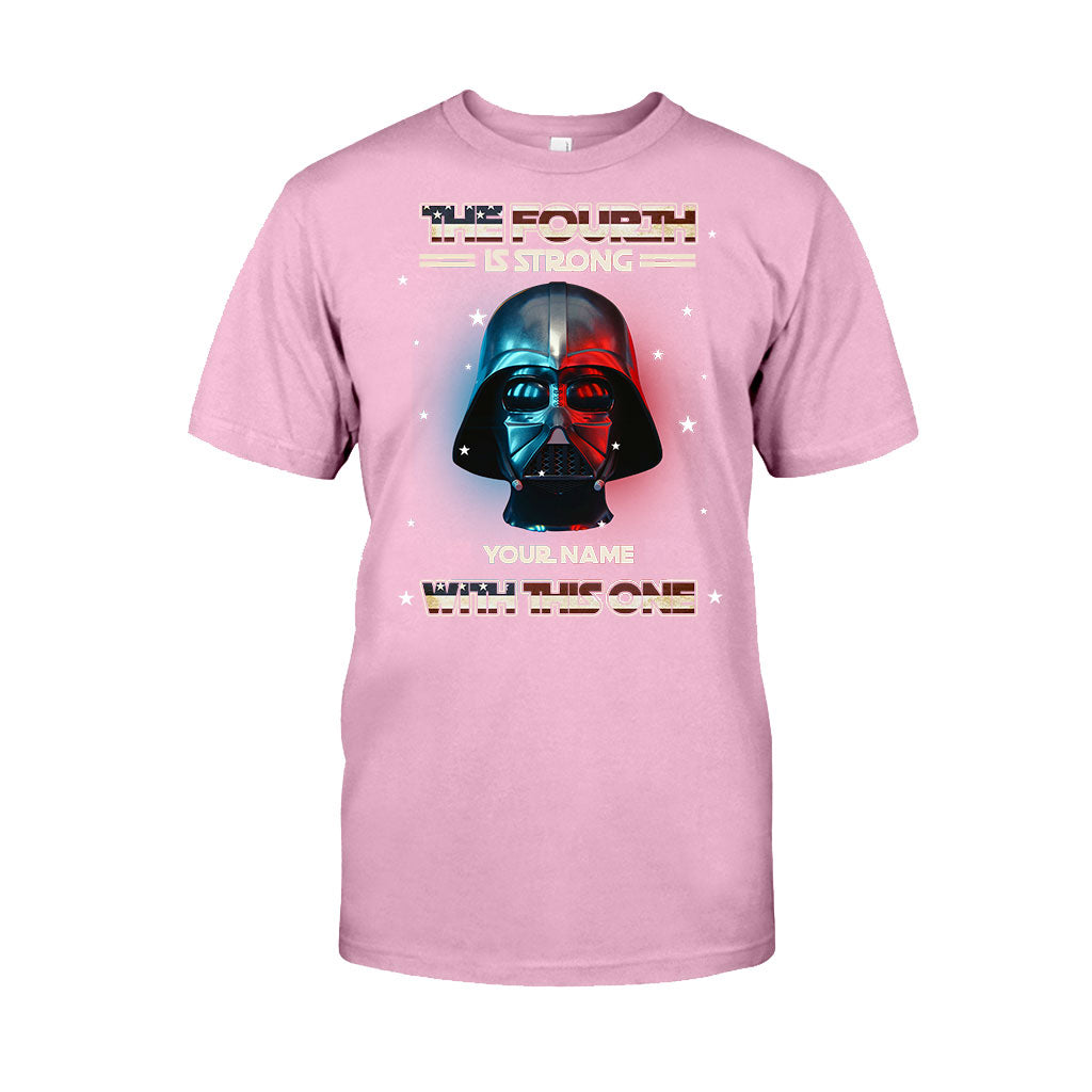 The Fourth Is Strong - Personalized Independence Day The Force T-shirt and Hoodie