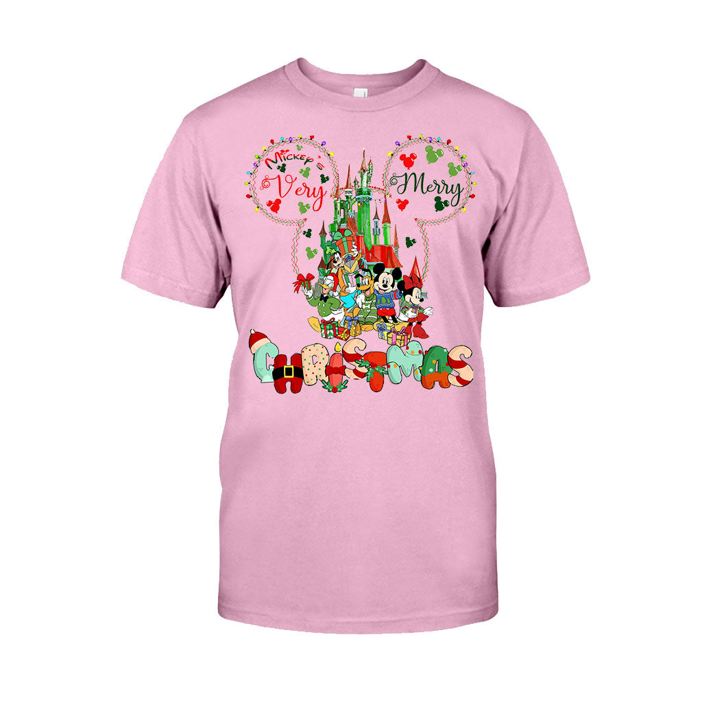 Merry Christmas - Christmas Mouse T-shirt and Hoodie