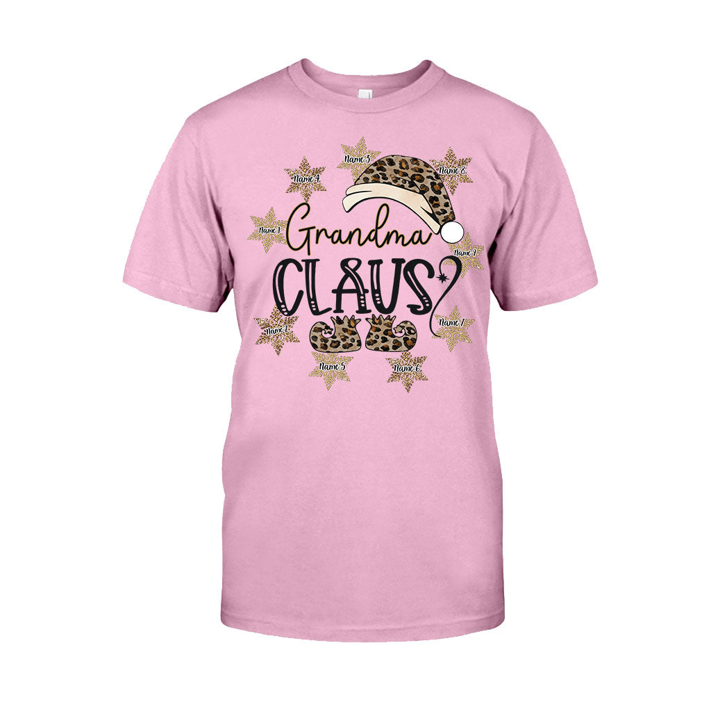 Grandma Claus - Personalized Christmas T-shirt and Hoodie