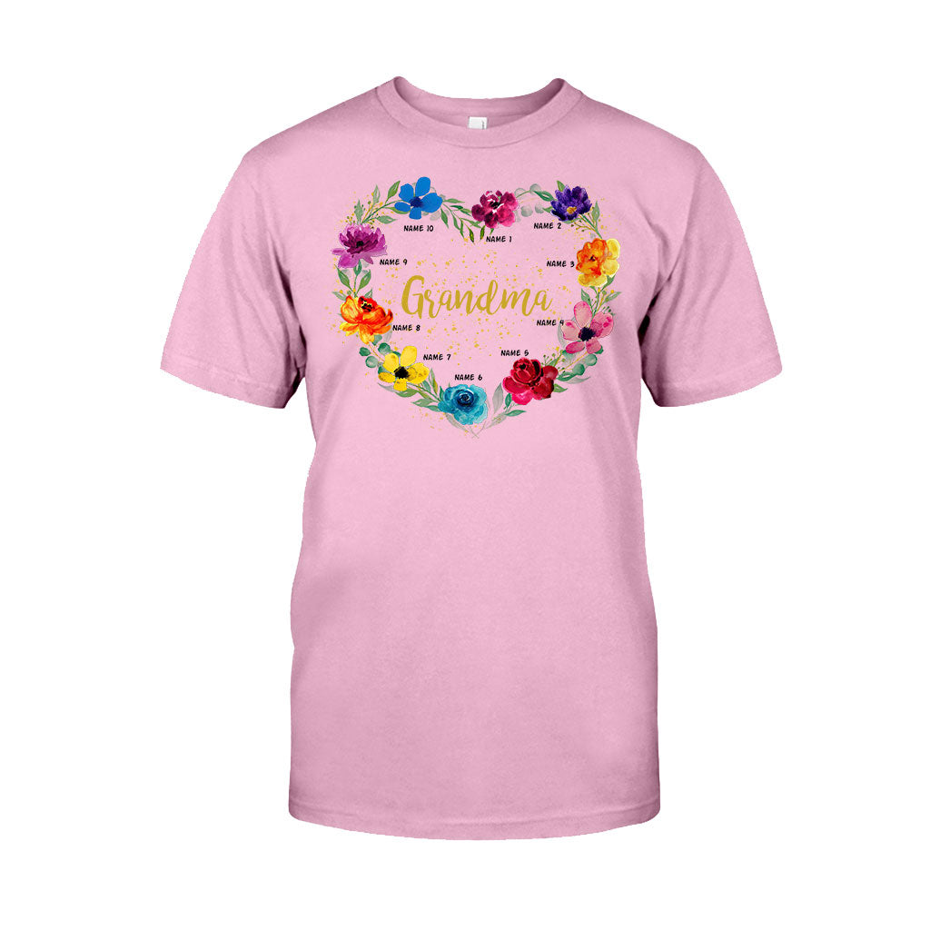 Grandma - Personalized Grandma T-shirt and Hoodie