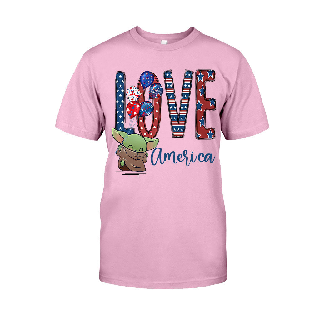 Love - Independence Day The Force T-shirt and Hoodie