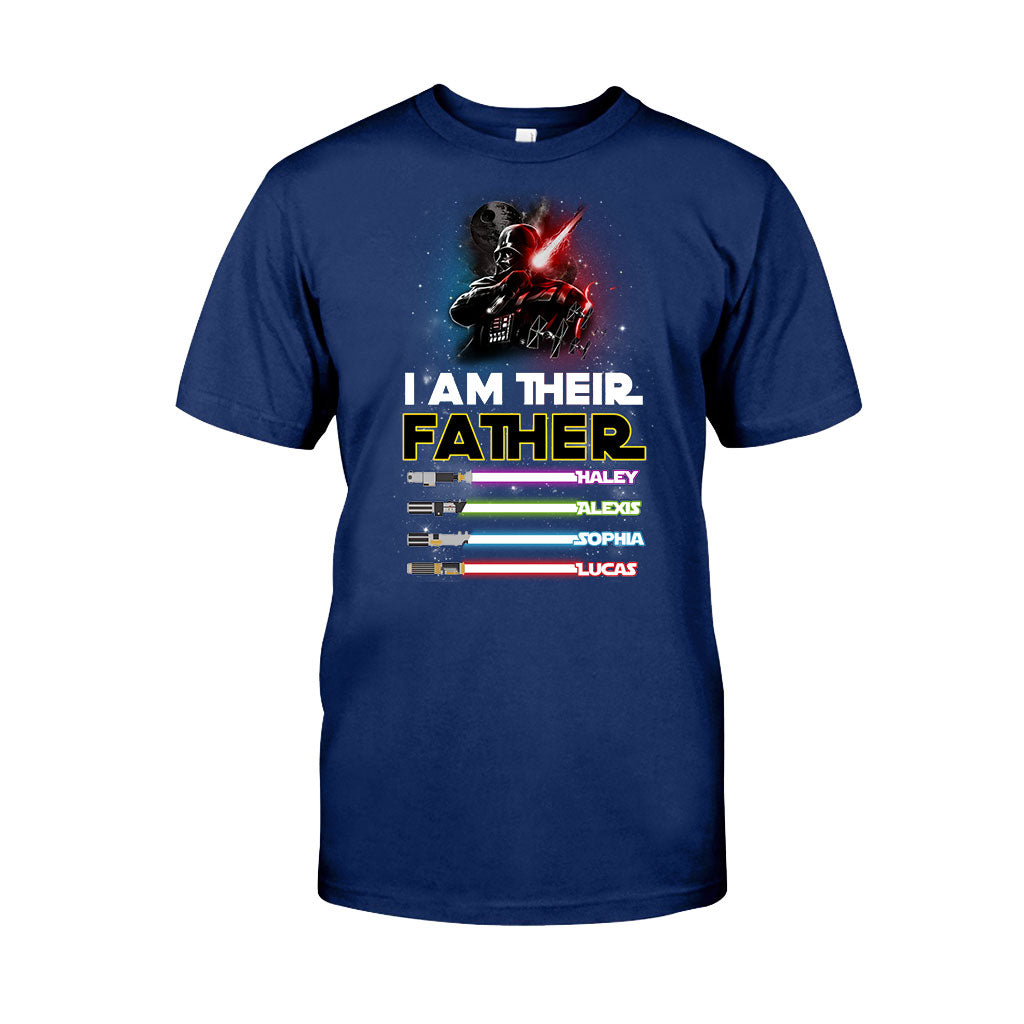 I Am Their Father - Personalized Gift For Father The Force T-shirt and Hoodie