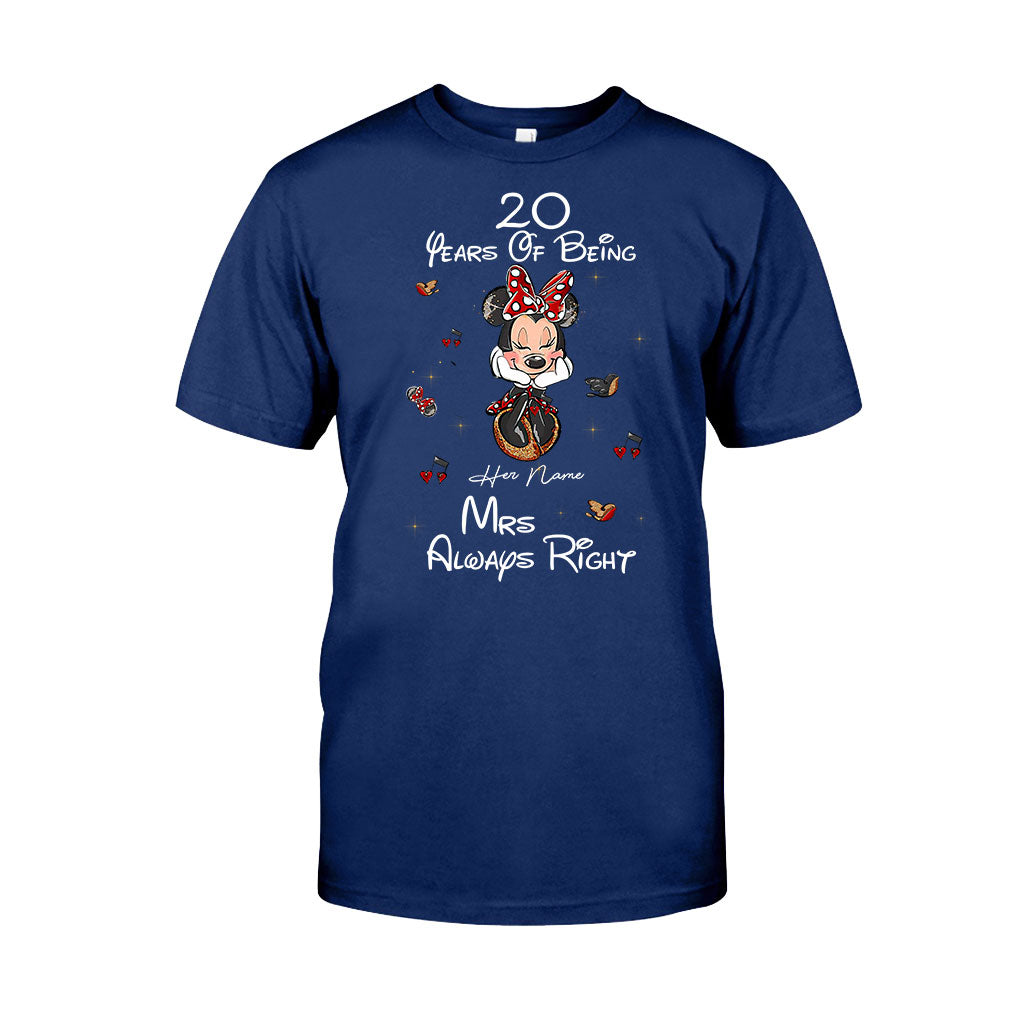 Always Right - Personalized Mouse T-shirt and Hoodie