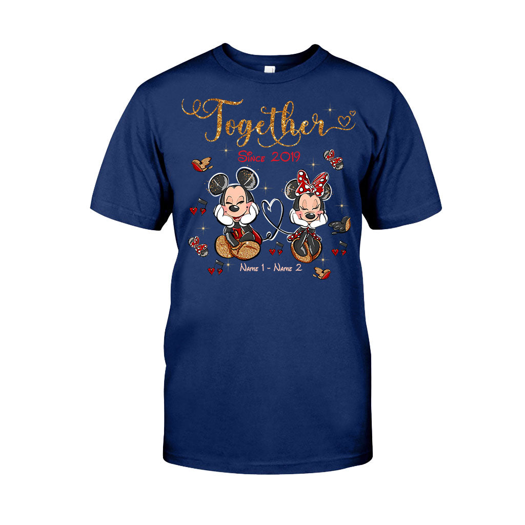 Together Since - Personalized Mouse T-shirt and Hoodie