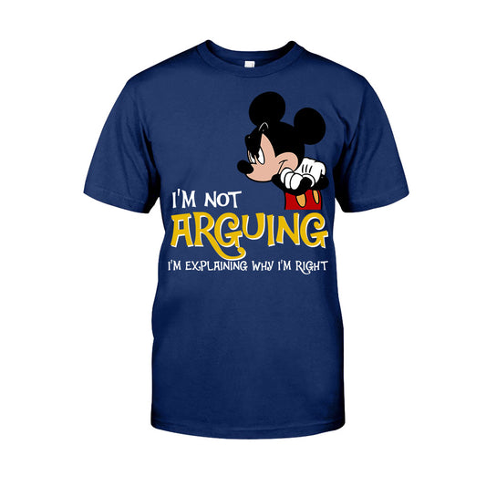 I'm Not Arguing - Mouse T-shirt and Hoodie 102021