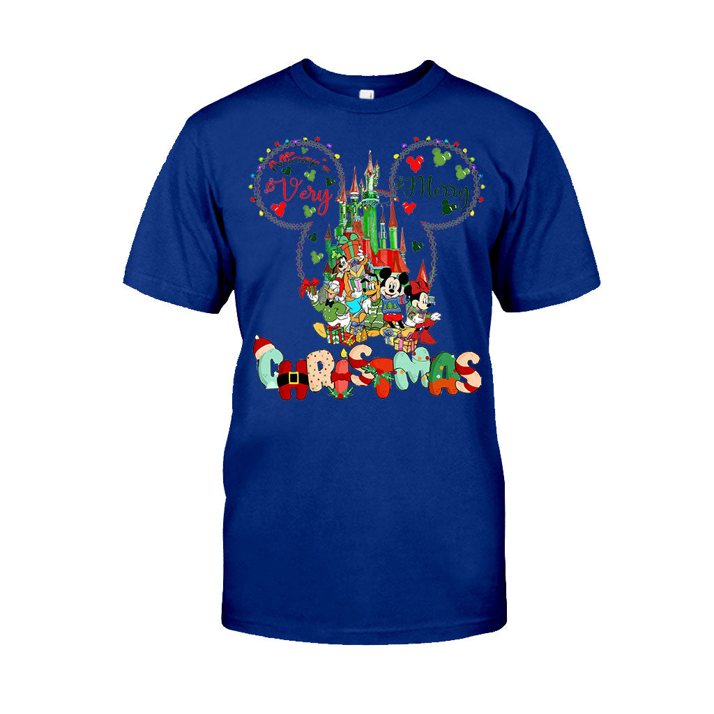 Merry Christmas - Christmas Mouse T-shirt and Hoodie