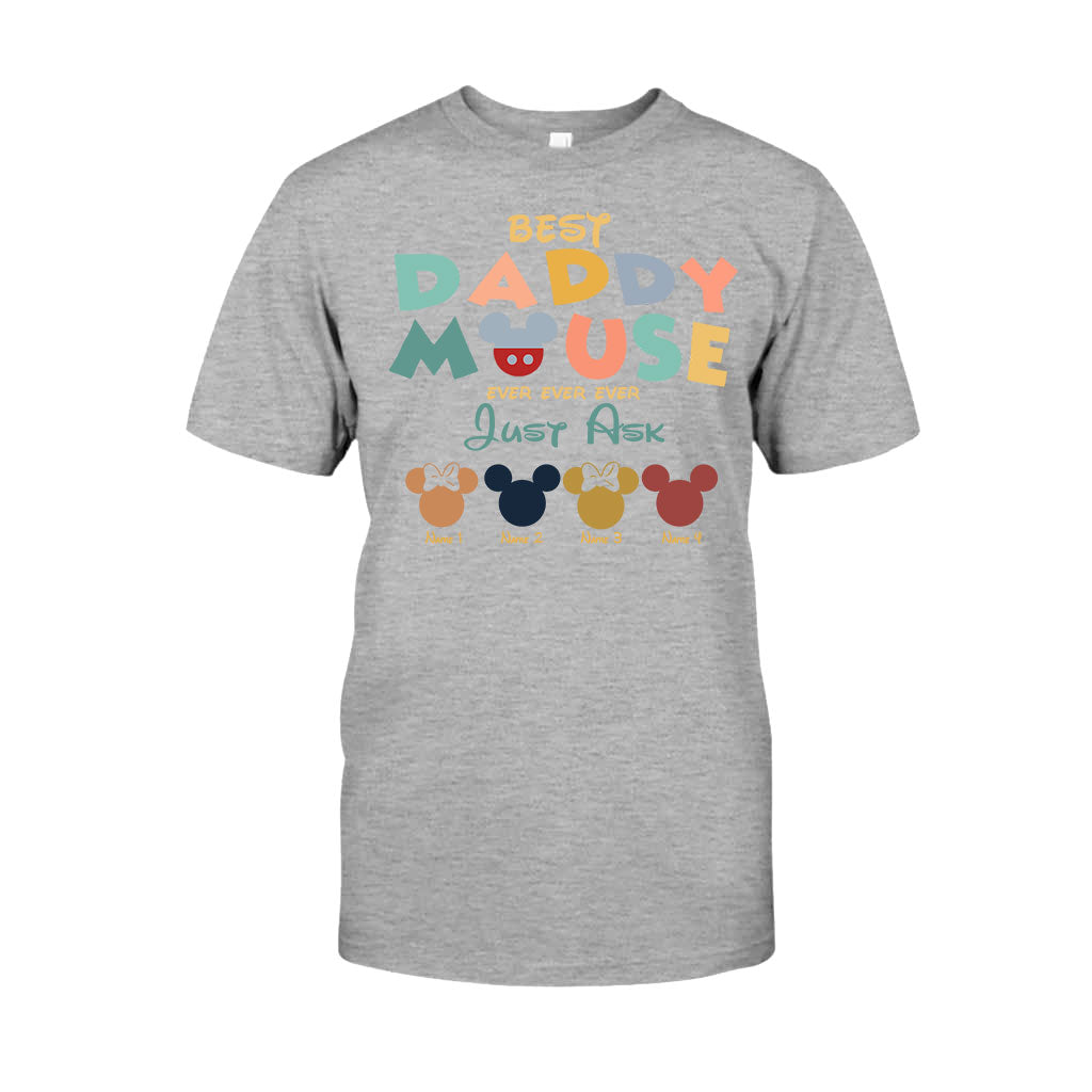 Best Daddy Ever - Personalized Father's Day Mouse T-shirt and Hoodie