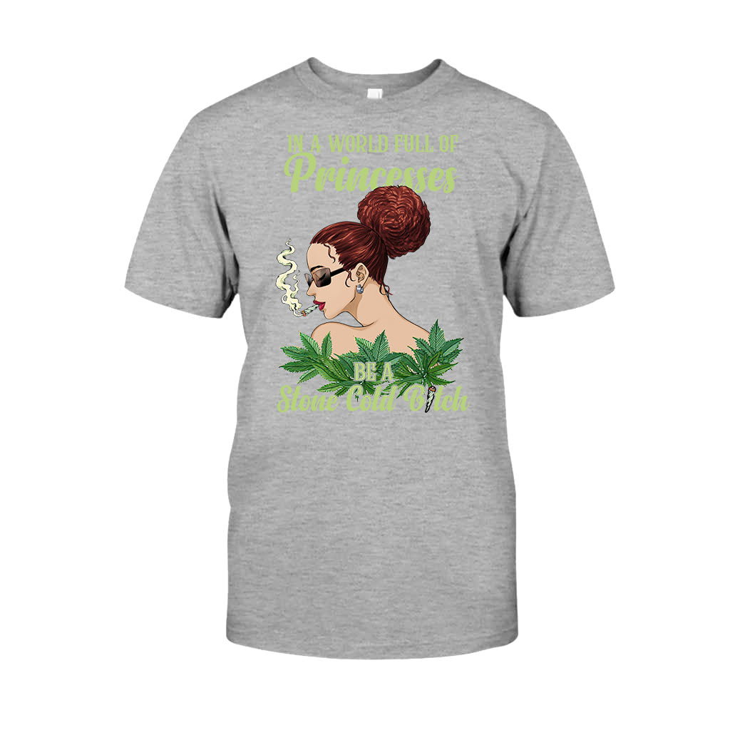 In A World Full Of Princesses - Personalized Weed T-shirt and Hoodie