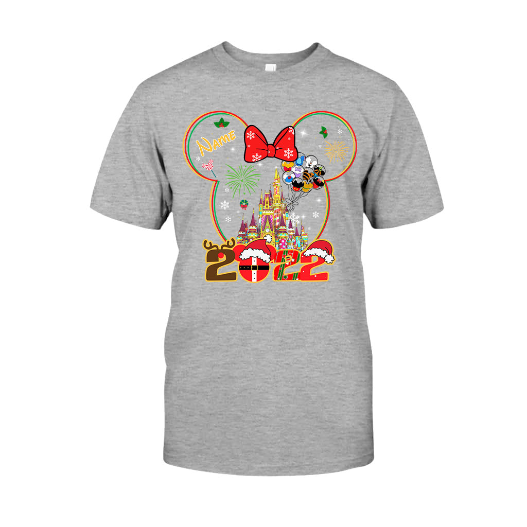 Merry Christmas - Personalized Christmas Mouse T-shirt and Hoodie