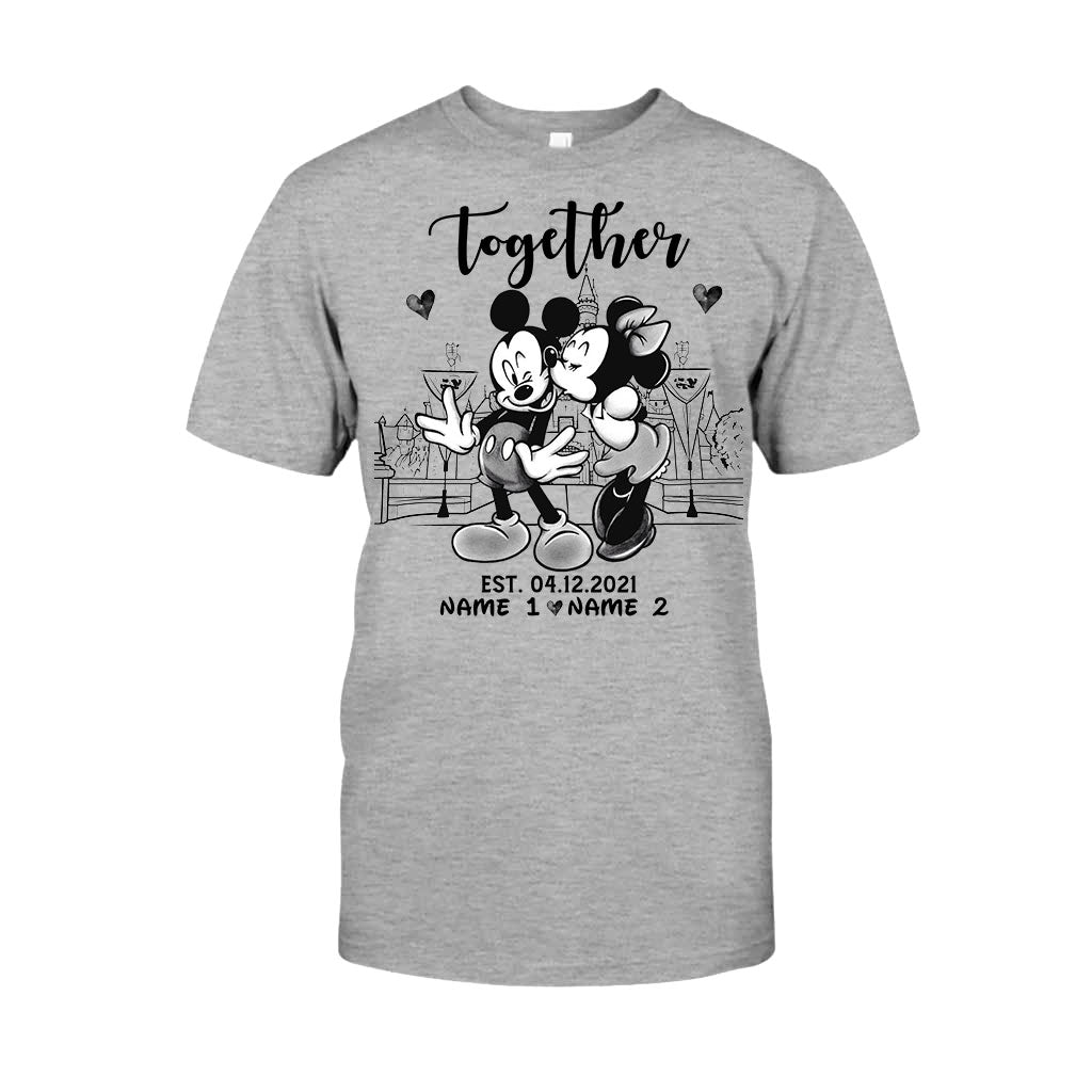 Better Together - Personalized Couple Mouse T-shirt and Hoodie