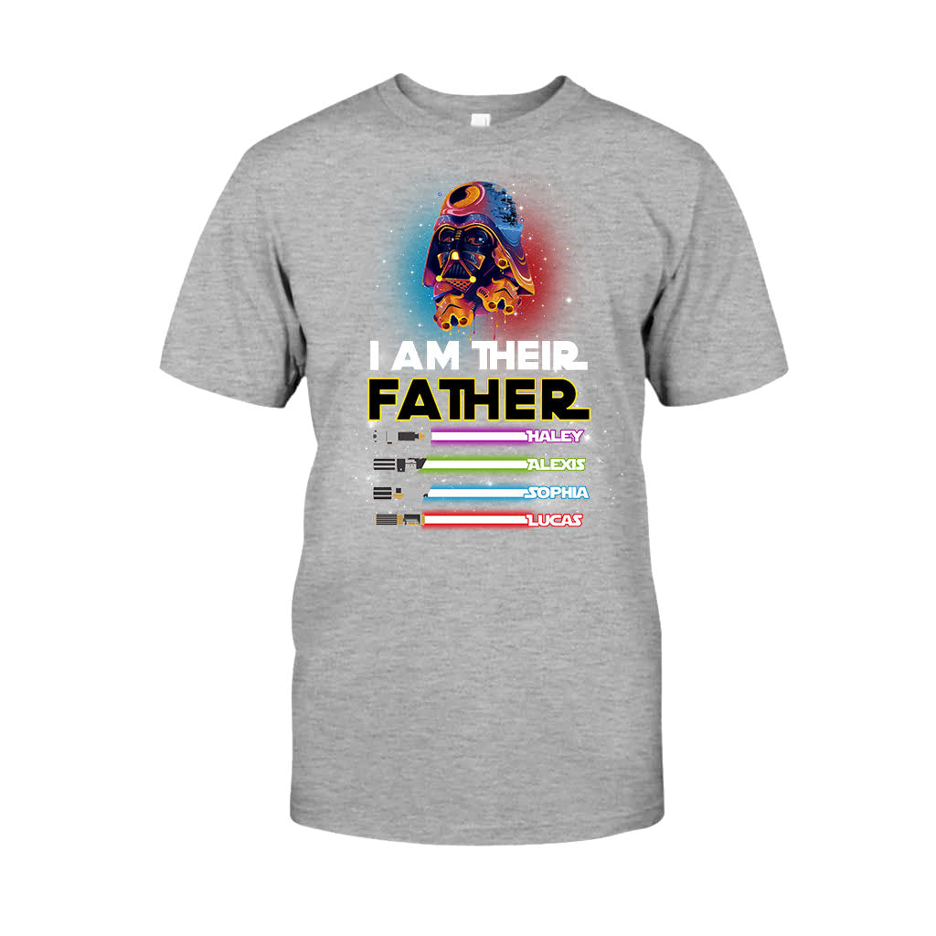 I Am Their Father - Personalized Gift For Father The Force T-shirt and Hoodie