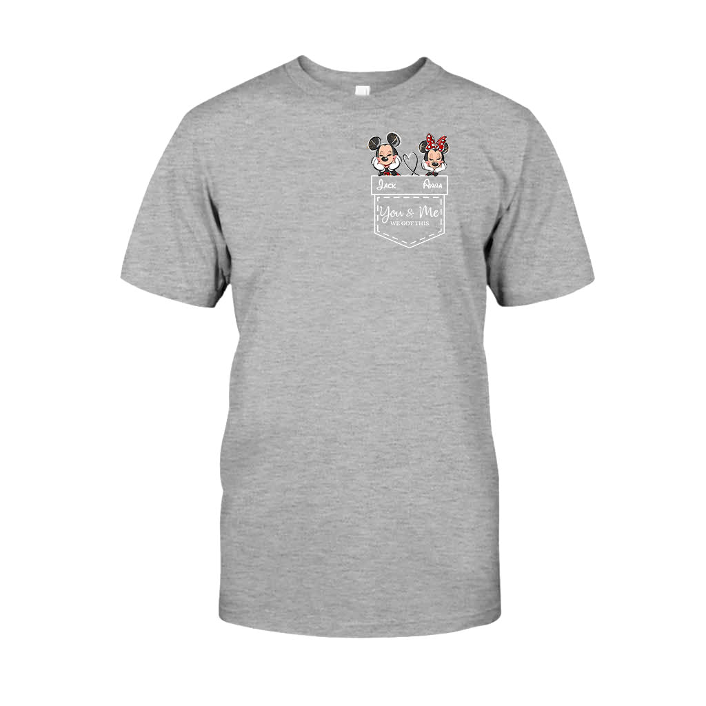 You & Me We Got This - Personalized Mouse T-shirt and Hoodie