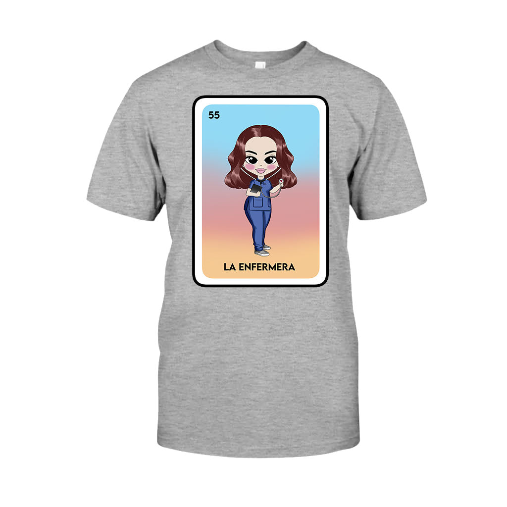 La Enfermera - Nurse Personalized T-shirt And Hoodie