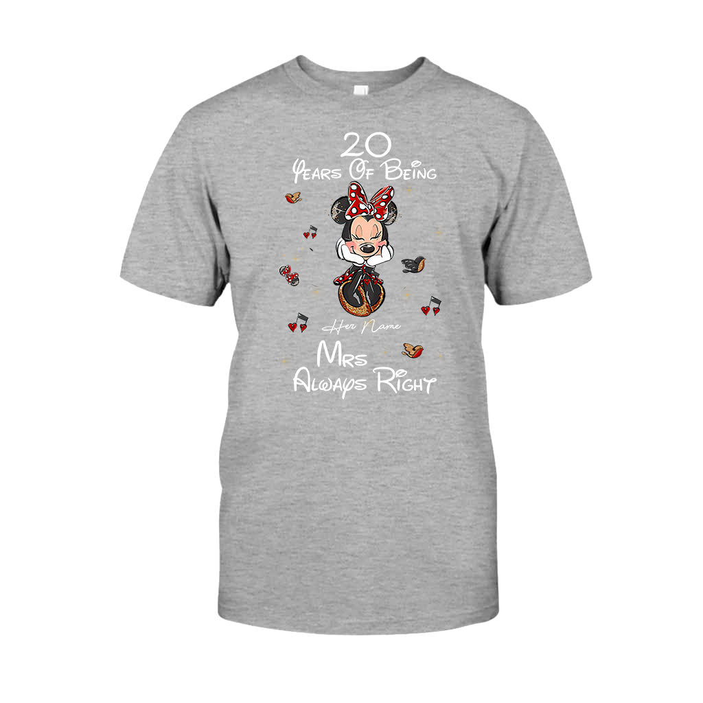 Always Right - Personalized Mouse T-shirt and Hoodie