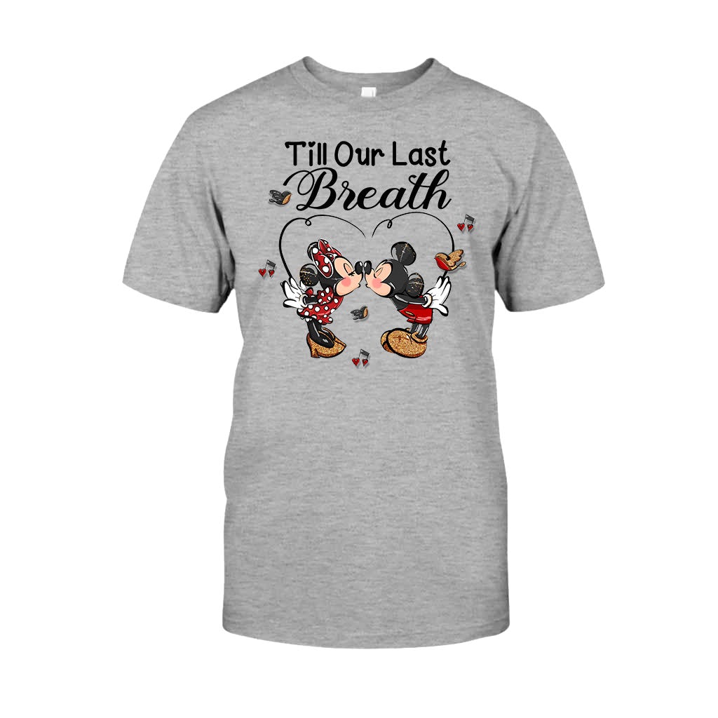 From Our First Kiss Till Our Last Breath - Personalized Mouse T-shirt and Hoodie