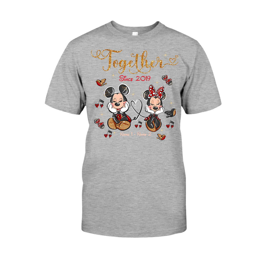 Together Since - Personalized Mouse T-shirt and Hoodie