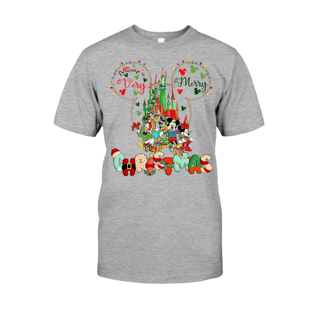Merry Christmas - Christmas Mouse T-shirt and Hoodie