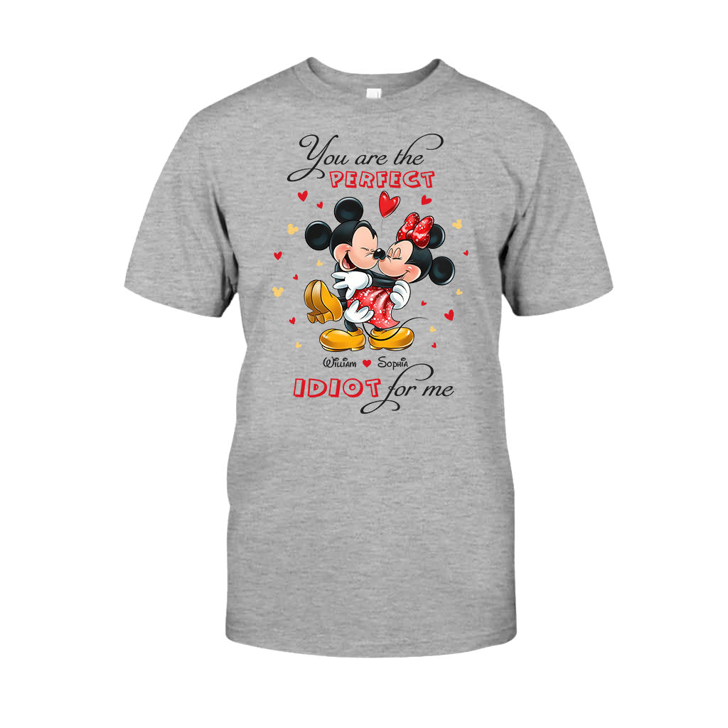Perfect Idiot - Personalized Couple Mouse T-shirt and Hoodie