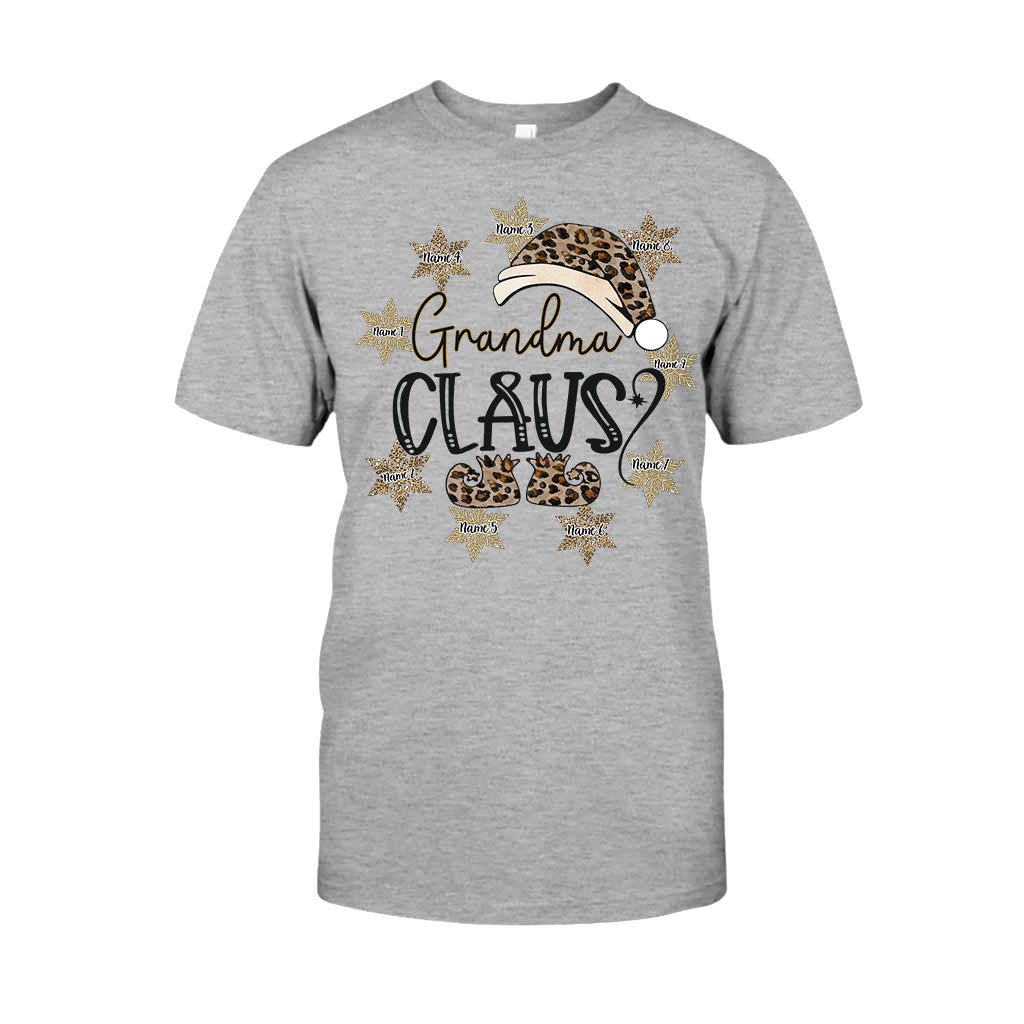 Grandma Claus - Personalized Christmas T-shirt and Hoodie