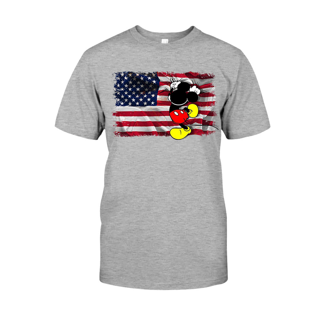 God Bless America - Independence Day Mouse T-shirt and Hoodie
