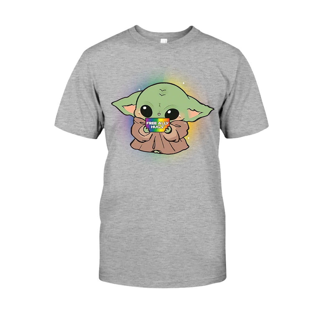 Free Ally Hugs Are - LGBT Support T-shirt and Hoodie