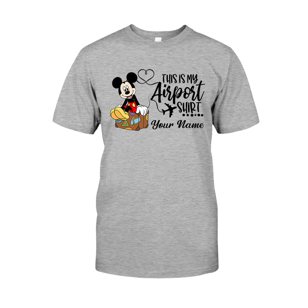 This Is My Airport Shirt - Personalized Mouse T-shirt and Hoodie