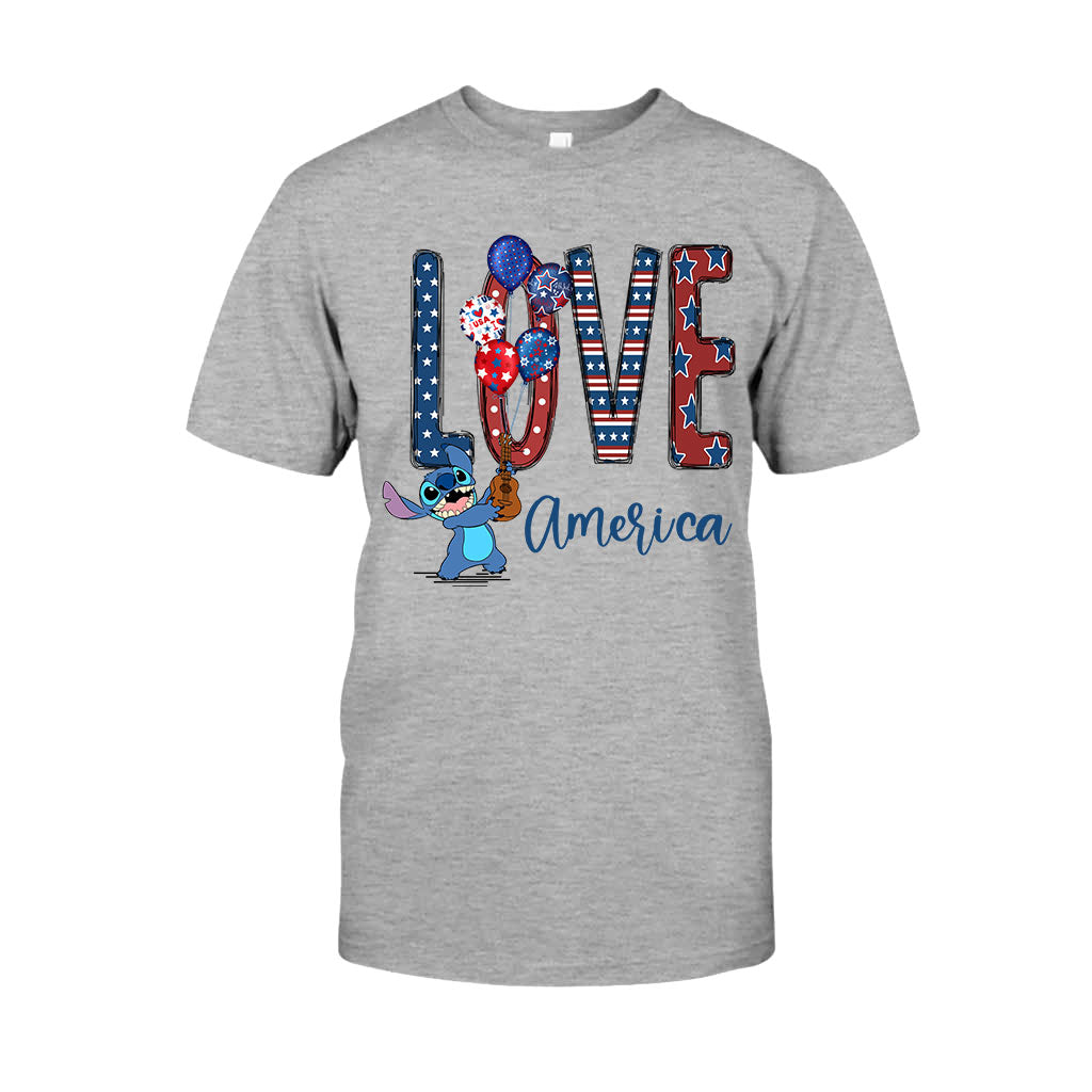 Love - Independence Day Ohana T-shirt and Hoodie