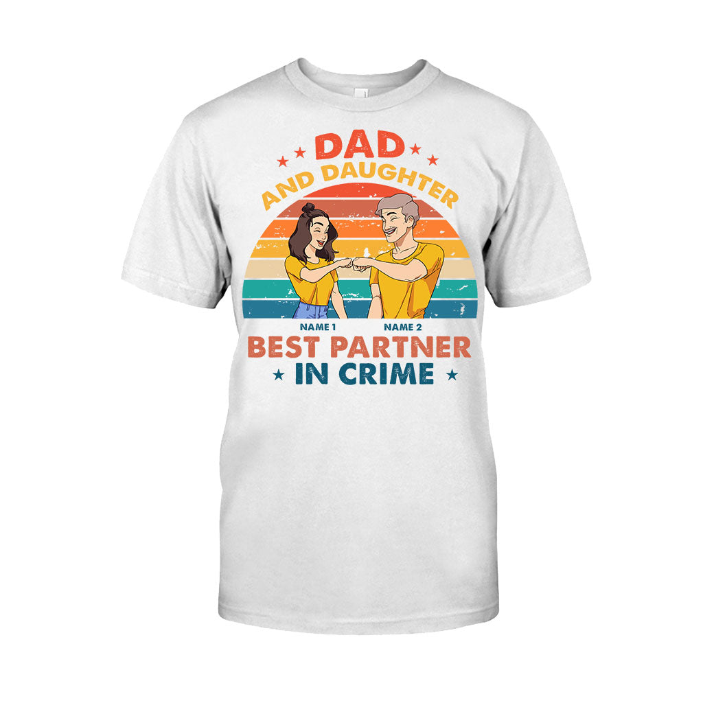 Best Partner In Crime - Personalized Father's Day T-shirt and Hoodie