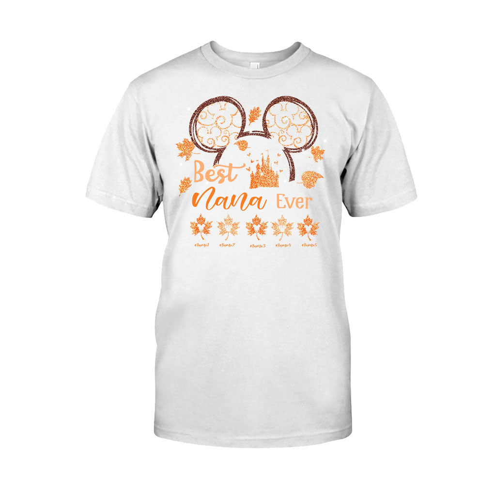Best Nana Ever - Personalized Mouse T-shirt and Hoodie