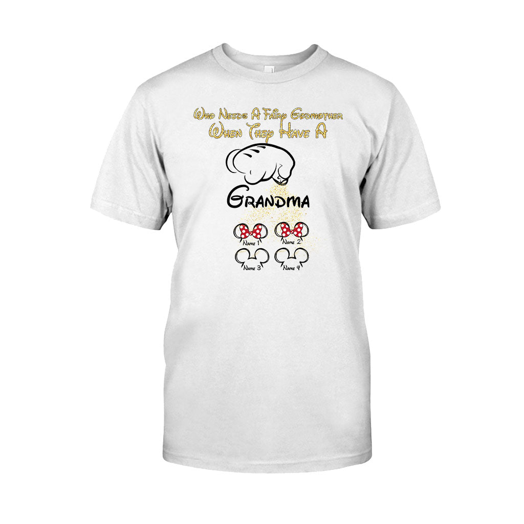 Who Needs A Fairy Godmother - Personalized Mother's Day Mouse T-shirt and Hoodie