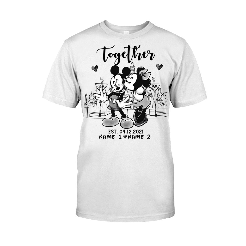 Better Together - Personalized Couple Mouse T-shirt and Hoodie