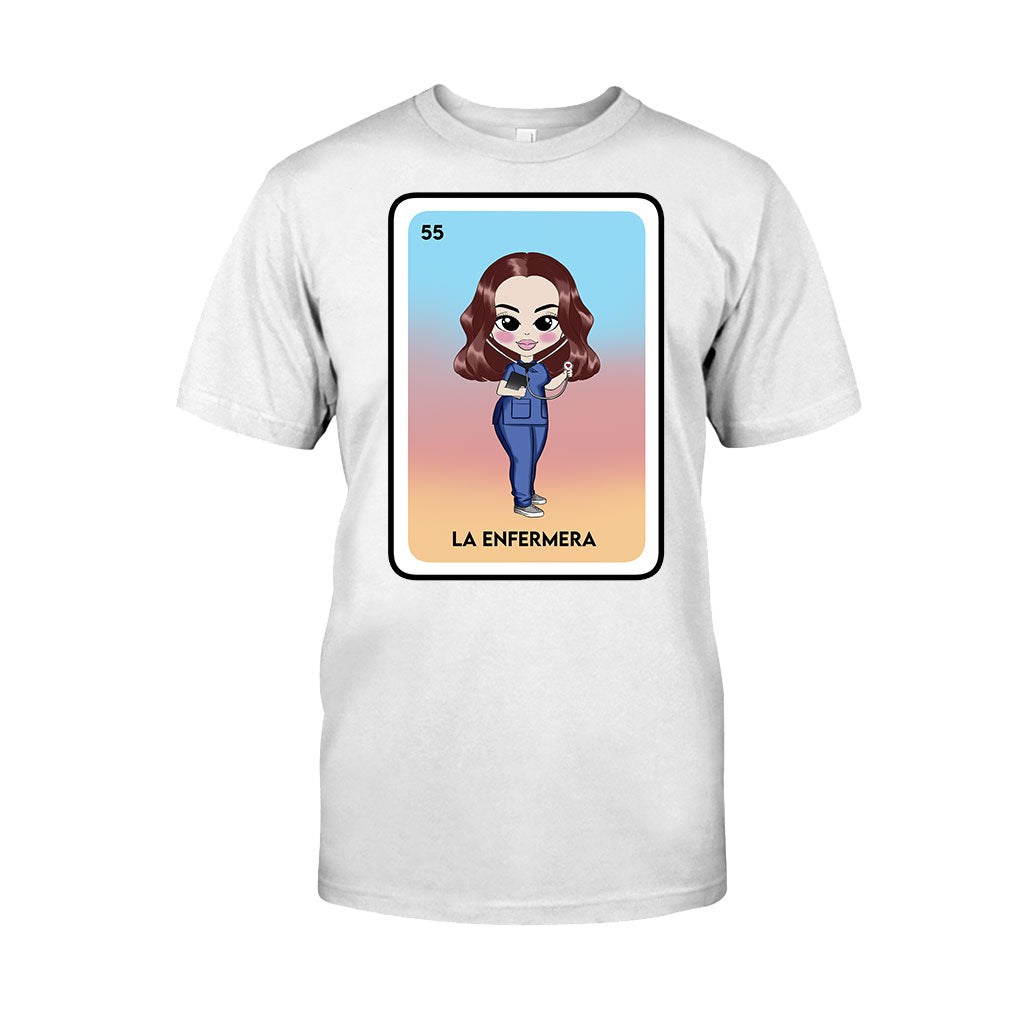 La Enfermera - Nurse Personalized T-shirt And Hoodie