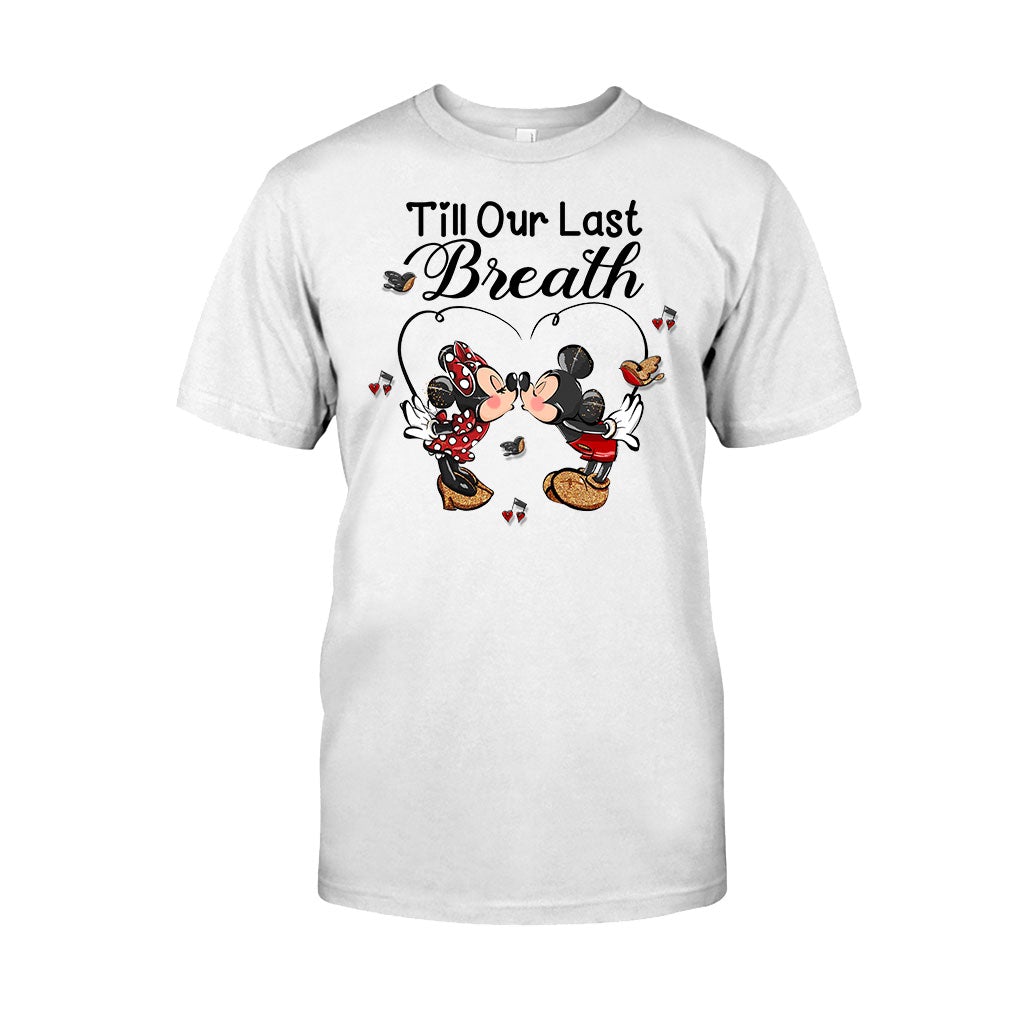 From Our First Kiss Till Our Last Breath - Personalized Mouse T-shirt and Hoodie