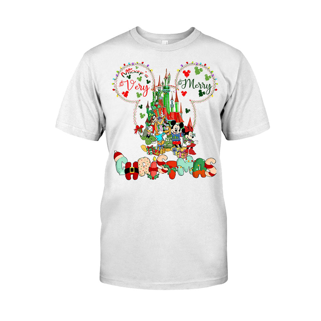 Merry Christmas - Christmas Mouse T-shirt and Hoodie