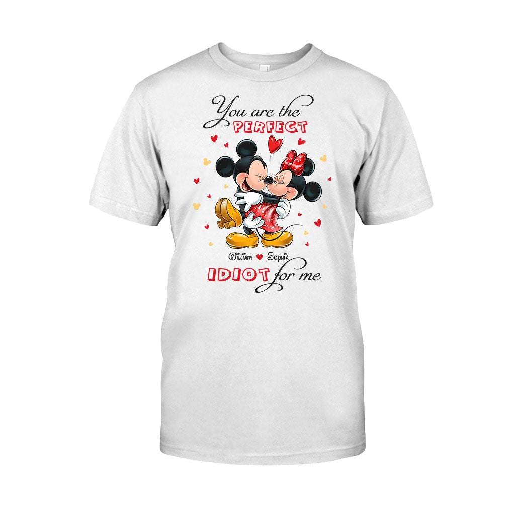 Perfect Idiot - Personalized Couple Mouse T-shirt and Hoodie