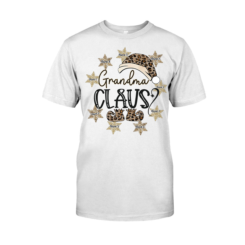 Grandma Claus - Personalized Christmas T-shirt and Hoodie