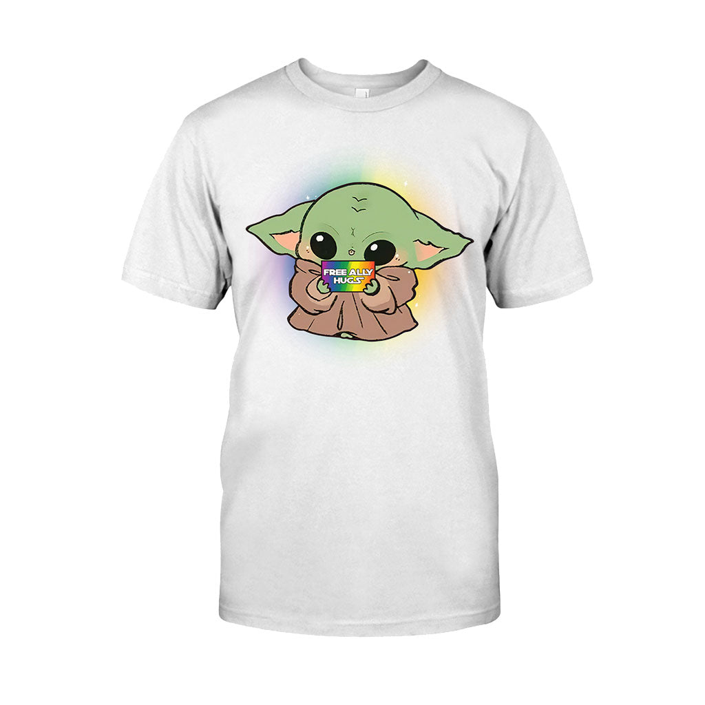 Free Ally Hugs Are - LGBT Support T-shirt and Hoodie