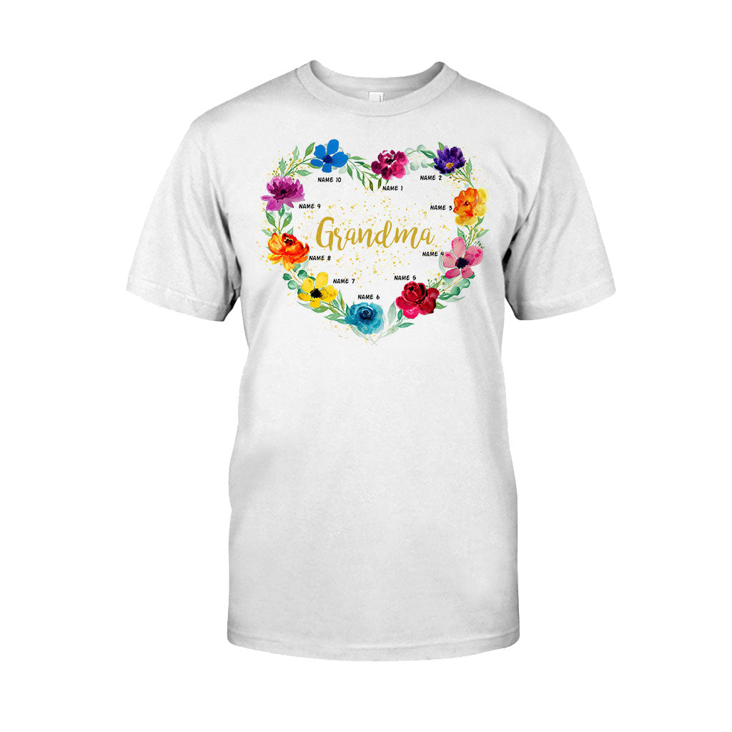 Grandma - Personalized Grandma T-shirt and Hoodie
