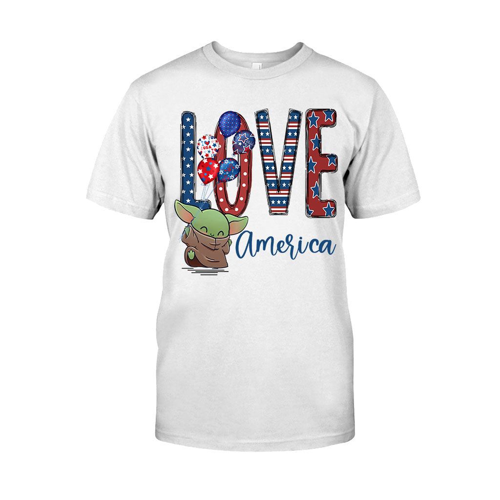 Love - Independence Day The Force T-shirt and Hoodie