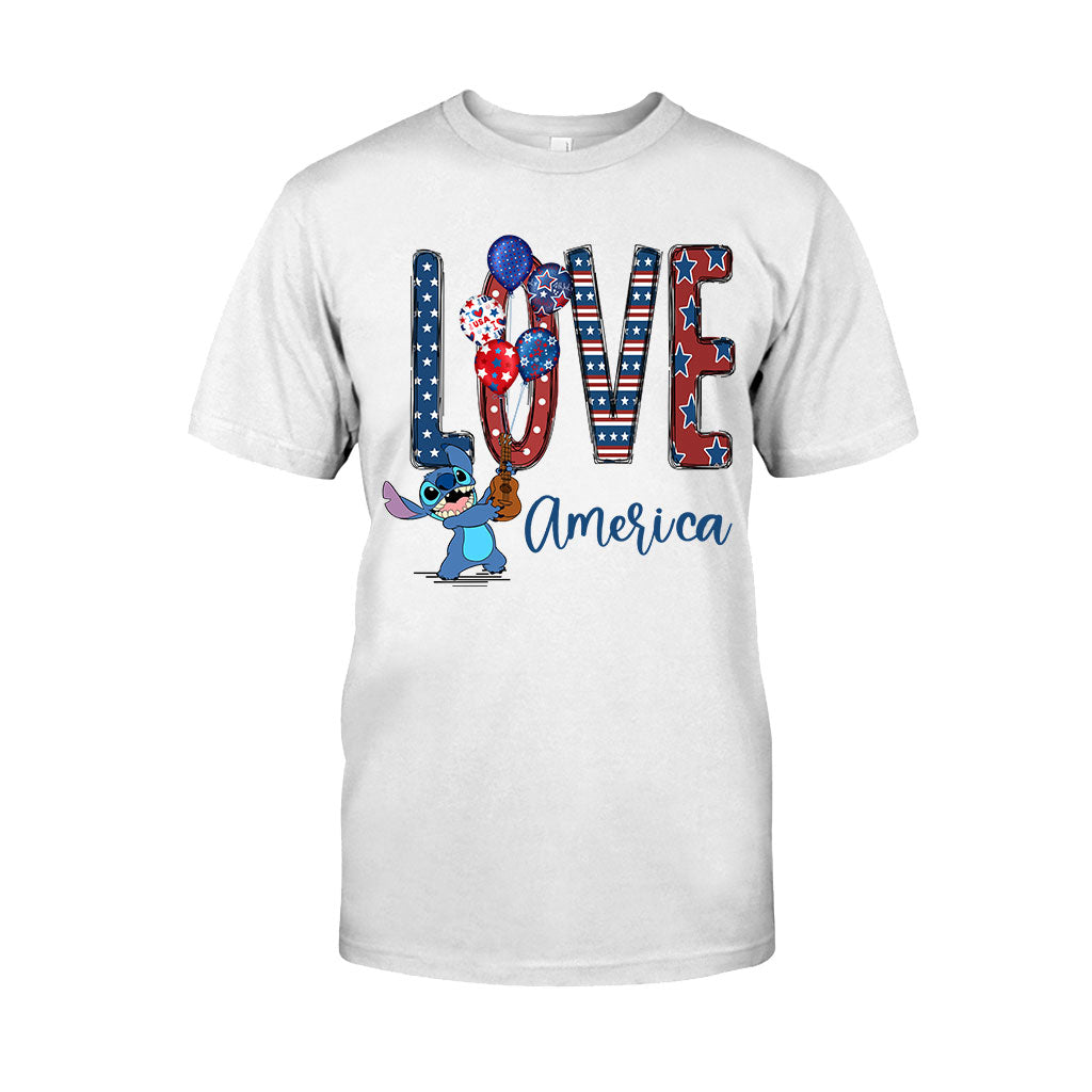 Love - Independence Day Ohana T-shirt and Hoodie